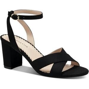 Charter Club Women's Kyraa Faux Suede Dressy Heels, Block Size 8M